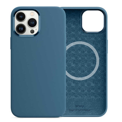 iPhone 13 Pro Kılıf Wiwu M-safe Magnetic Silikon Kapak