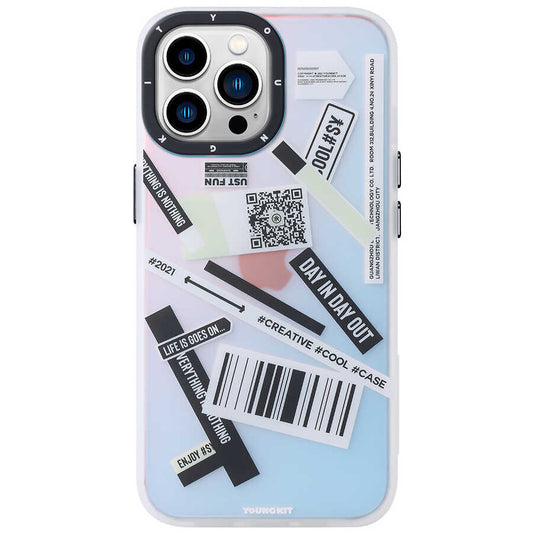 iPhone 13 Pro Kılıf YoungKit Fashion Culture Time Serisi Kapak
