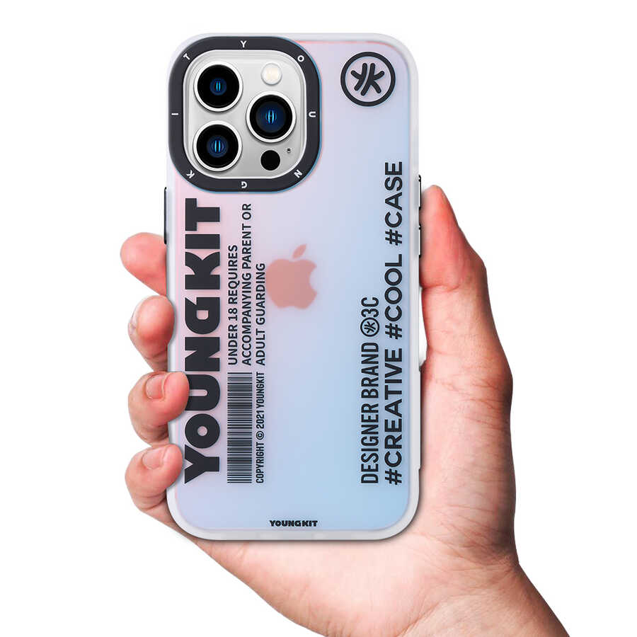 iPhone 13 Pro Kılıf YoungKit Fashion Culture Time Serisi Kapak