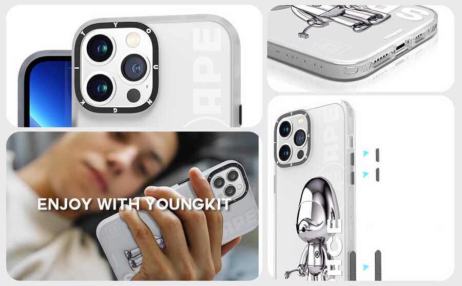 iPhone 13 Pro Kılıf YoungKit Klasik Serisi Kapak