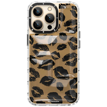 iPhone 13 Pro Kılıf YoungKit Leopard Article Serisi Kapak