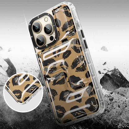 iPhone 13 Pro Kılıf YoungKit Leopard Article Serisi Kapak