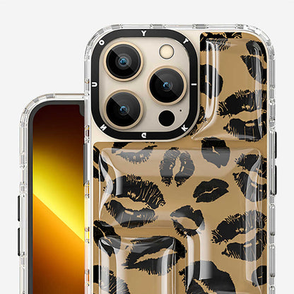 iPhone 13 Pro Kılıf YoungKit Leopard Article Serisi Kapak