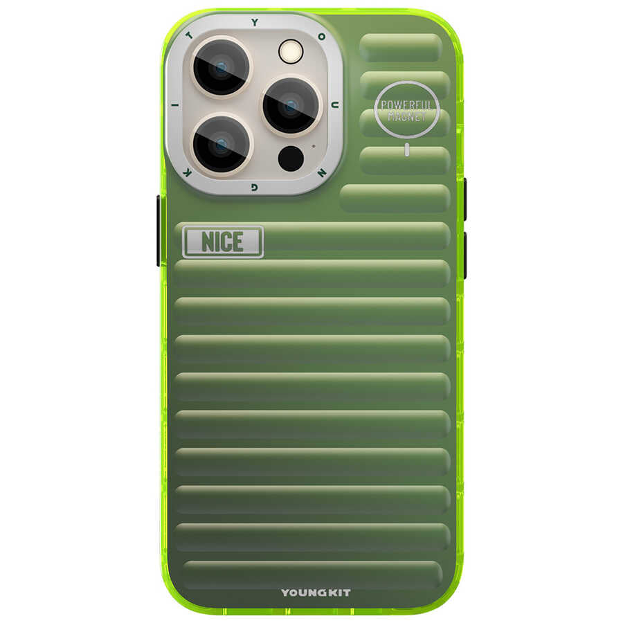 iPhone 13 Pro Kılıf YoungKit Plain Coloured Serisi Kapak