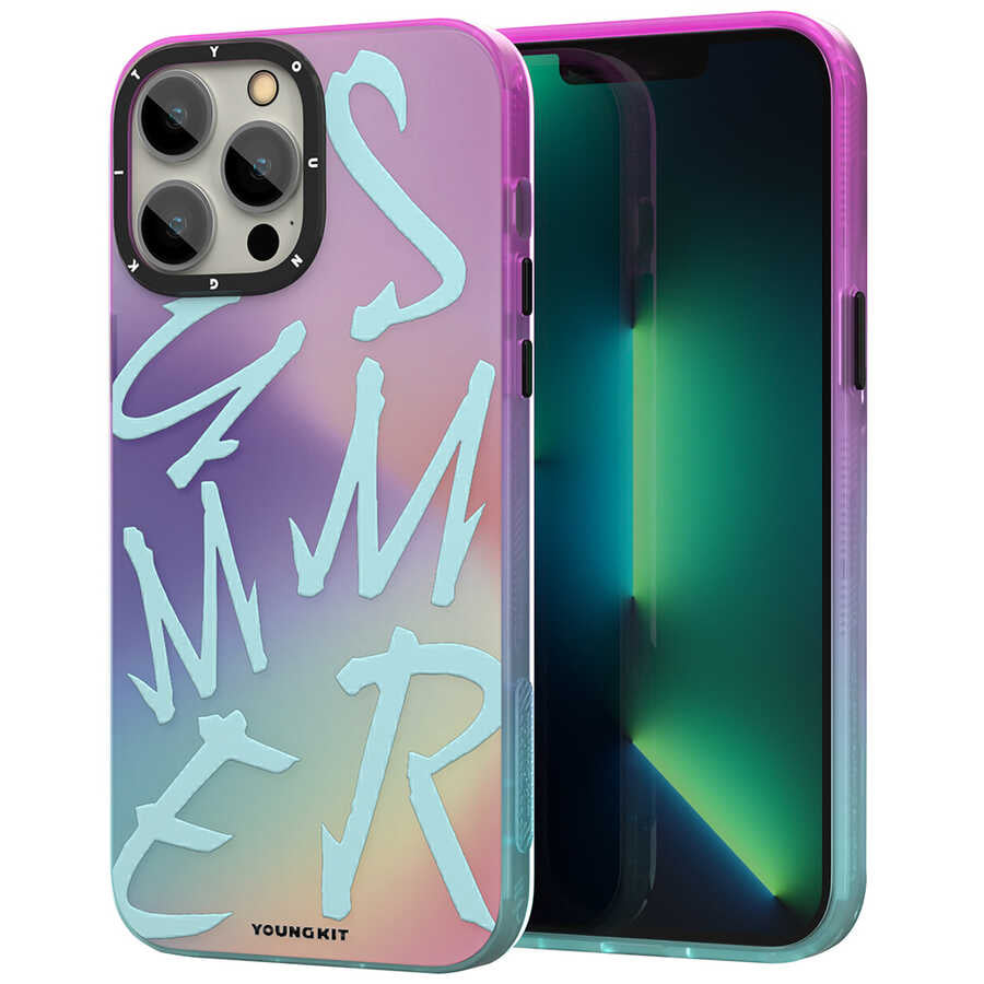 iPhone 13 Pro Kılıf YoungKit Summer Serisi Kapak
