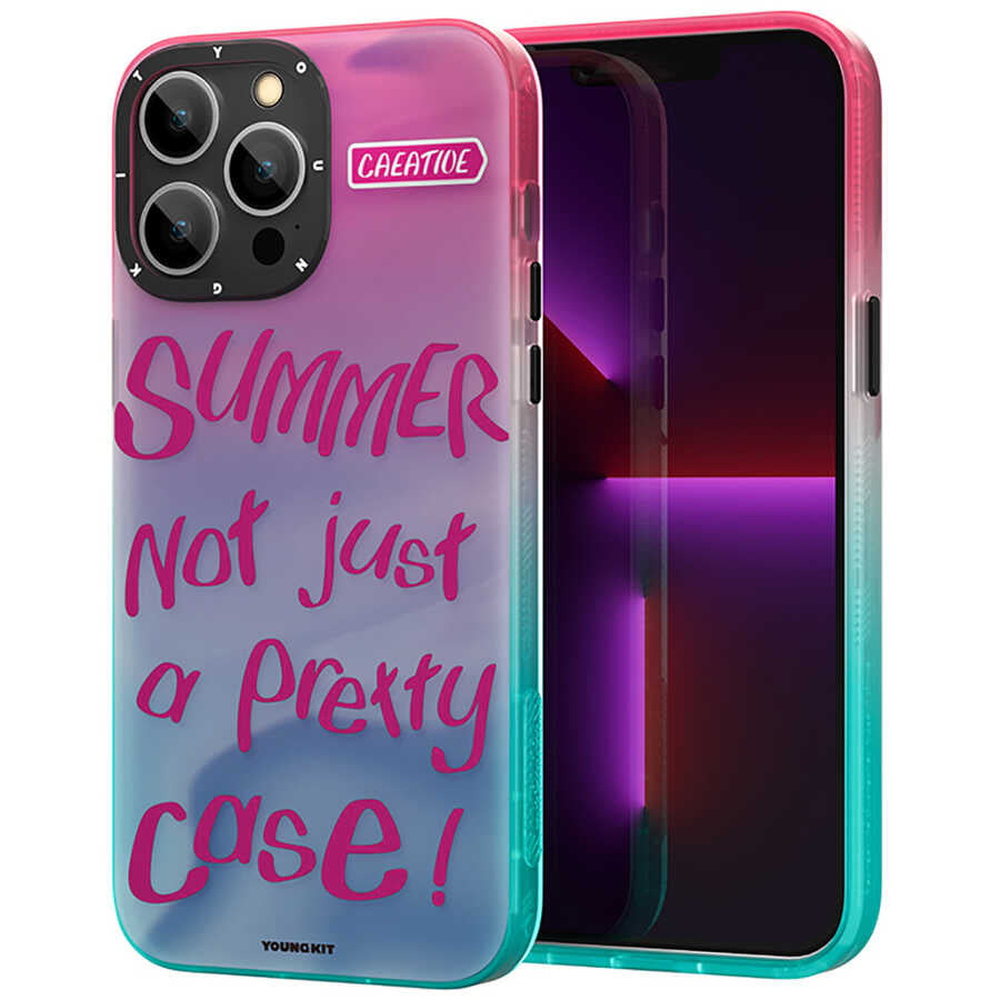 iPhone 13 Pro Kılıf YoungKit Summer Serisi Kapak