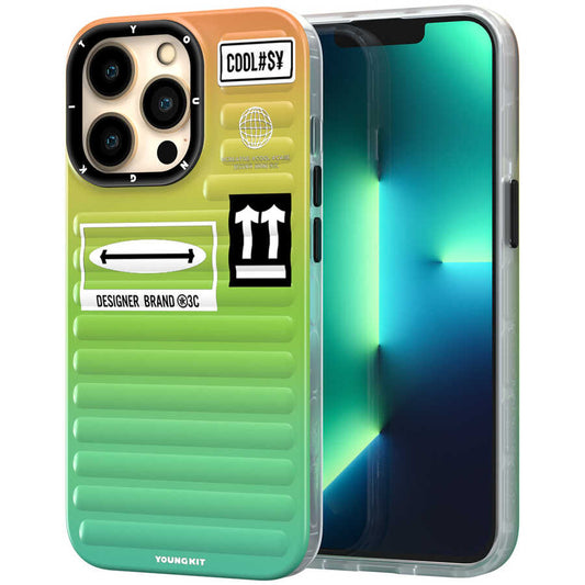 iPhone 13 Pro Kılıf YoungKit The Secret Color Serisi Kapak
