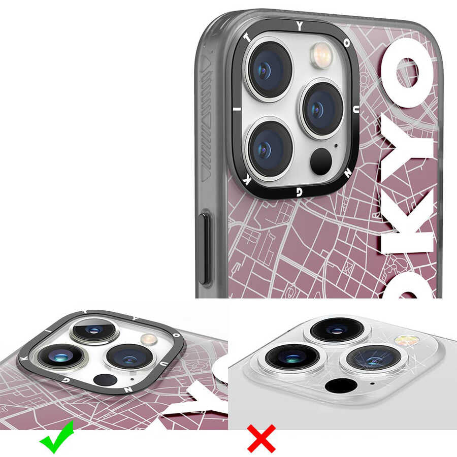 iPhone 13 Pro Kılıf YoungKit World Trip Serisi Kapak