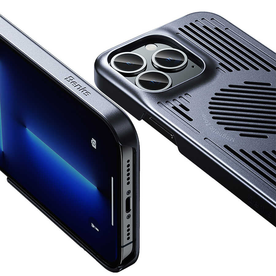 iPhone 13 Pro Max Kılıf Benks Bizzard Soğutucu Özellikli Oyuncu Telefon Kılıfı