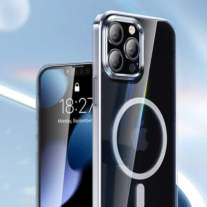 iPhone 13 Pro Max Kılıf Benks Crystal Series With Magnetic Clear Kapak