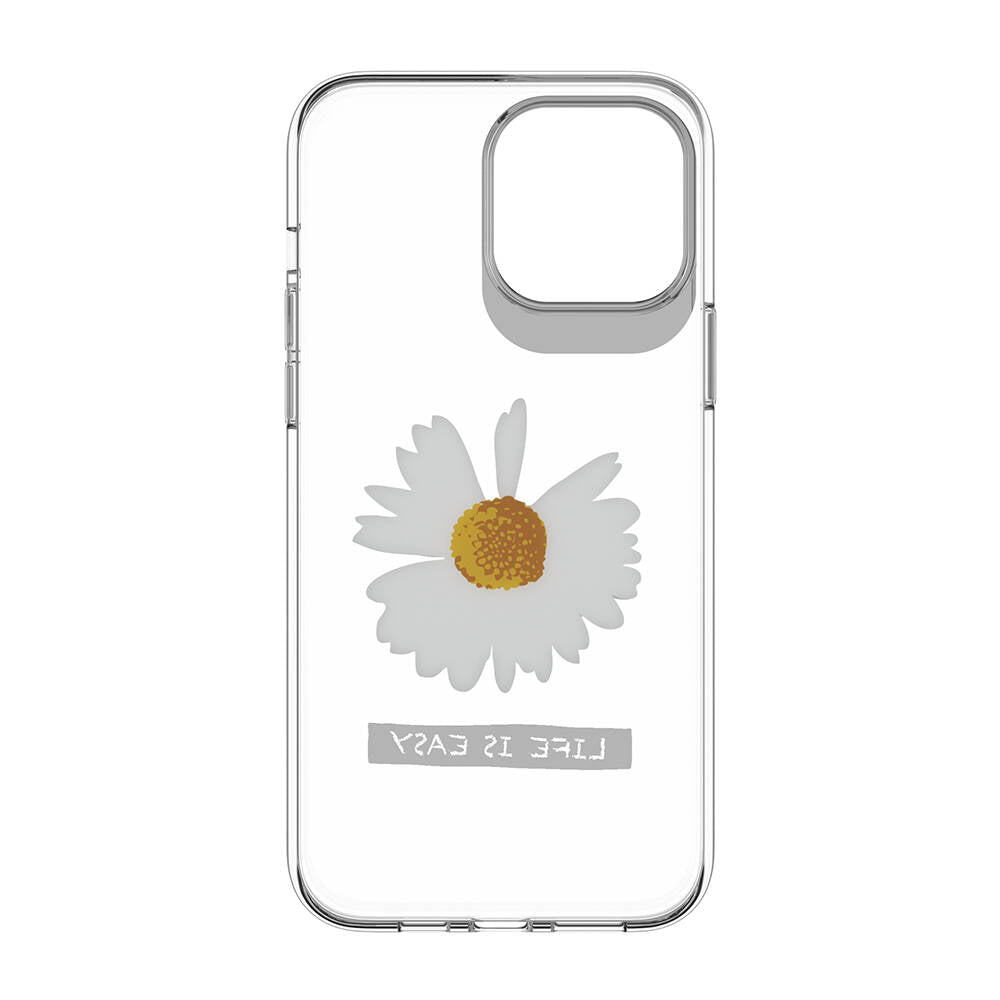iPhone 13 Pro Max Kılıf Çift IMD Baskılı Lisanslı Switcheasy Artist Daisy Kapak
