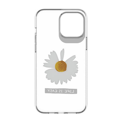 iPhone 13 Pro Max Kılıf Çift IMD Baskılı Lisanslı Switcheasy Artist Daisy Kapak