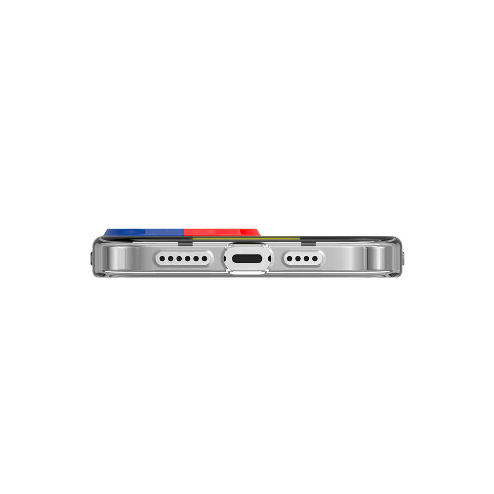 iPhone 13 Pro Max Kılıf Çift IMD Baskılı Lisanslı Switcheasy Artist Mondrian Kapak