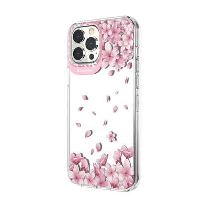 iPhone 13 Pro Max Kılıf Çift IMD Baskılı Lisanslı Switcheasy Artist Sakura Kapak
