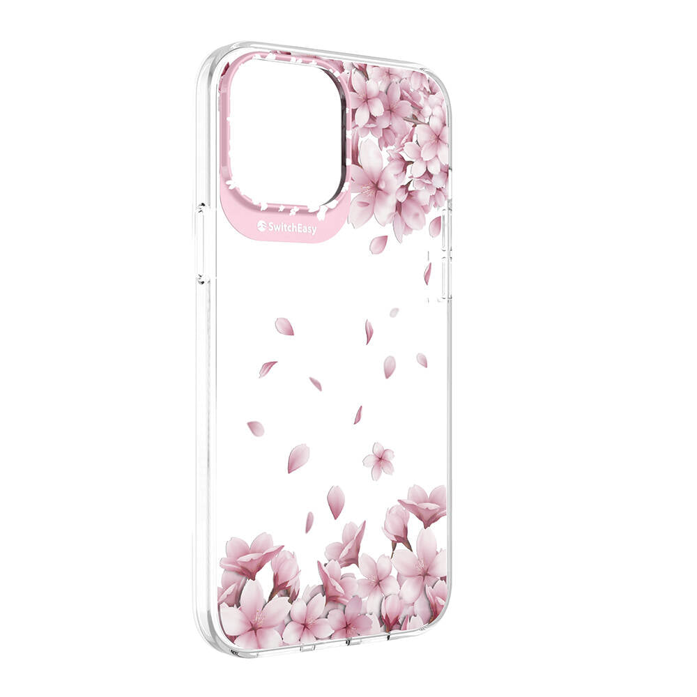 iPhone 13 Pro Max Kılıf Çift IMD Baskılı Lisanslı Switcheasy Artist Sakura Kapak