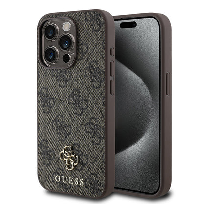 iPhone 13 Pro Max Kılıf Guess Orjinal Lisanslı M-safe Şarj Özellikli Small 4G Classic Kapak
