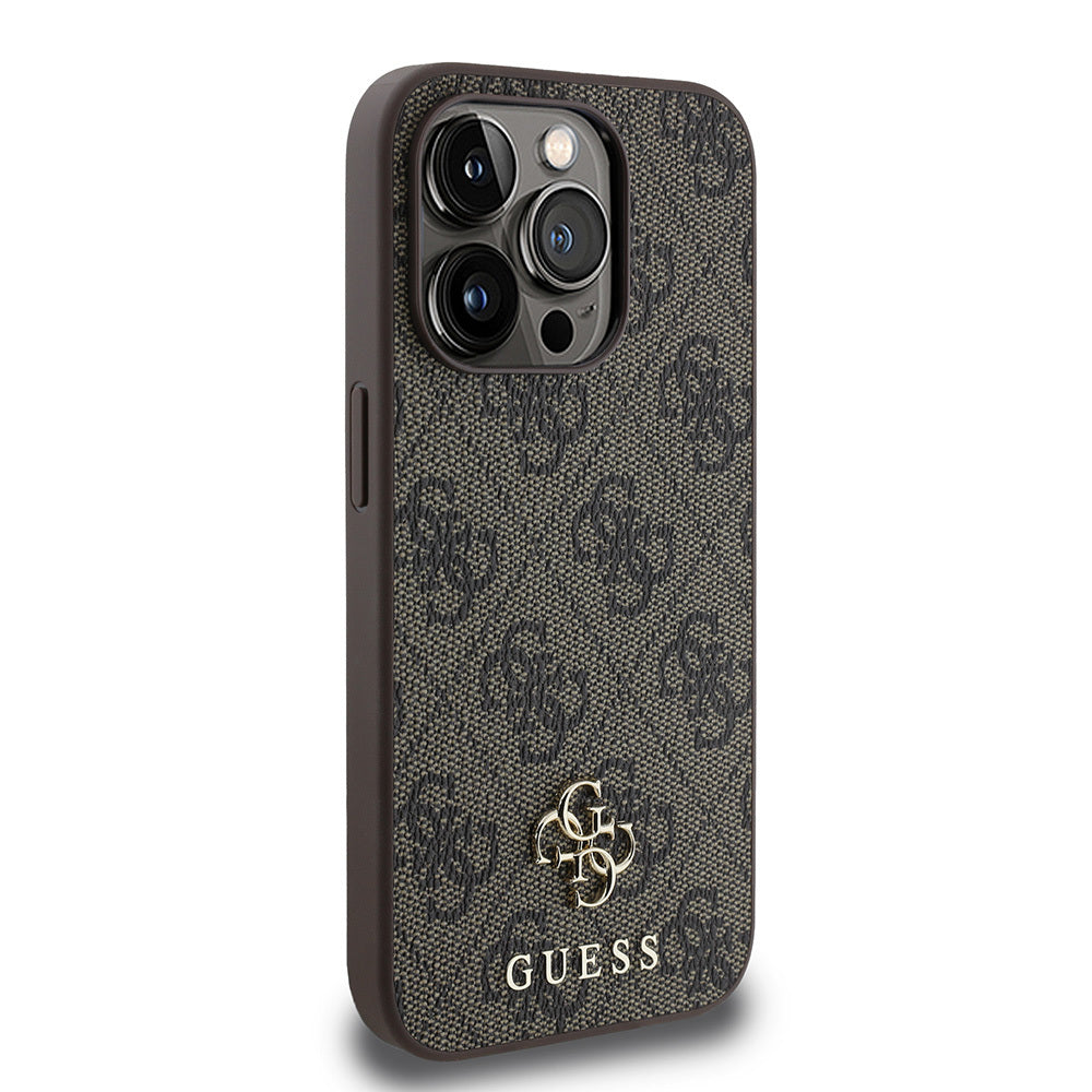 iPhone 13 Pro Max Kılıf Guess Orjinal Lisanslı M-safe Şarj Özellikli Small 4G Classic Kapak