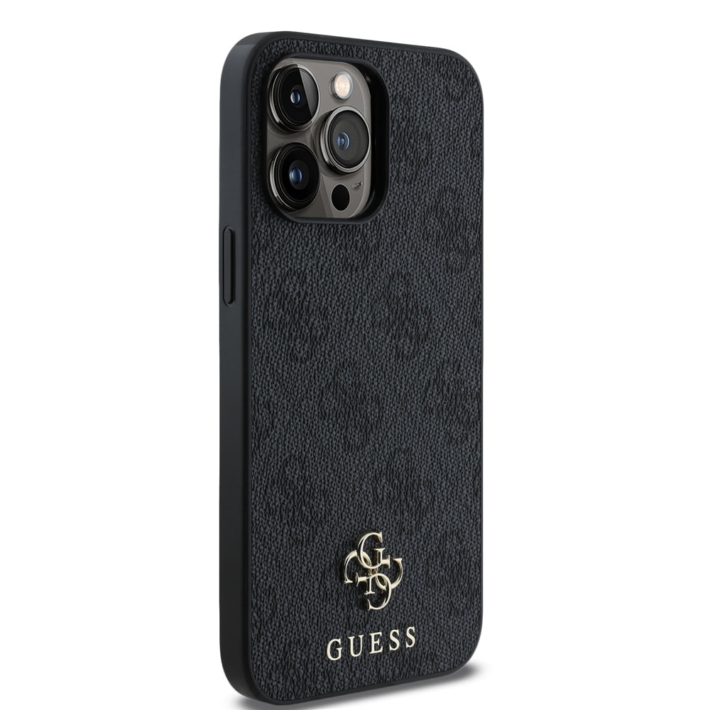 iPhone 13 Pro Max Kılıf Guess Orjinal Lisanslı M-safe Şarj Özellikli Small 4G Classic Kapak