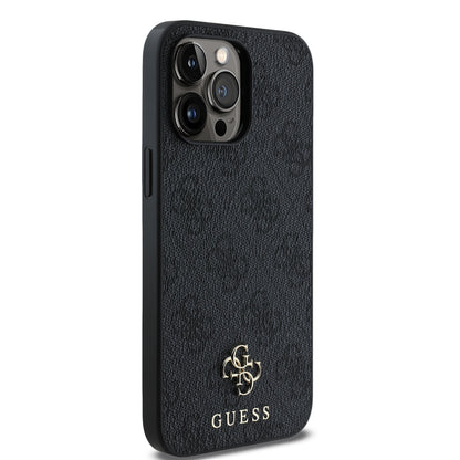 iPhone 13 Pro Max Kılıf Guess Orjinal Lisanslı M-safe Şarj Özellikli Small 4G Classic Kapak