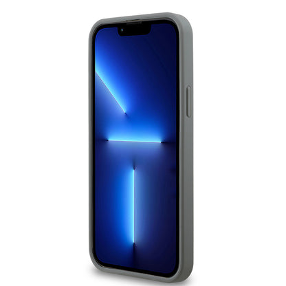 iPhone 13 Pro Max Kılıf Guess Orjinal Lisanslı Taşlı Arka Yüzey Üçgen Logolu Kapak