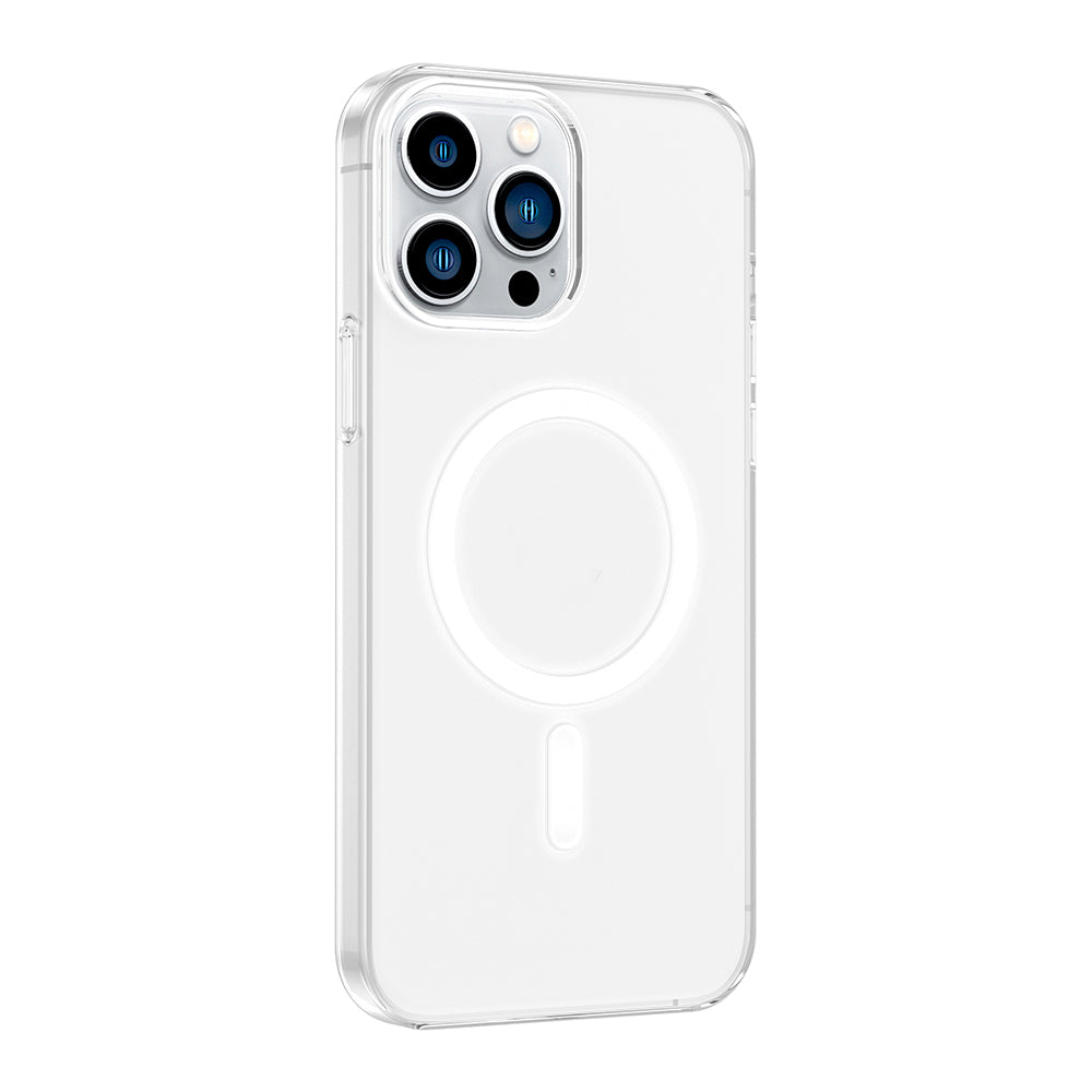 Apple iPhone 13 Pro Max Kılıf IC Çipli Zore Wireless Şarj Özellikli Şeffaf Orjin Kapak