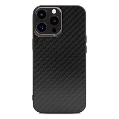 iPhone 13 Pro Max Kılıf Kajsa Carbon Fiber Collection Arka Kapak