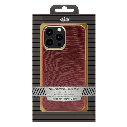 iPhone 13 Pro Max Kılıf Kajsa Preppie Collection Pu Deri Kapak