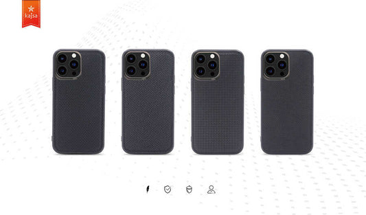 iPhone 13 Pro Max Kılıf Kajsa Preppie Serisi Dark Kapak