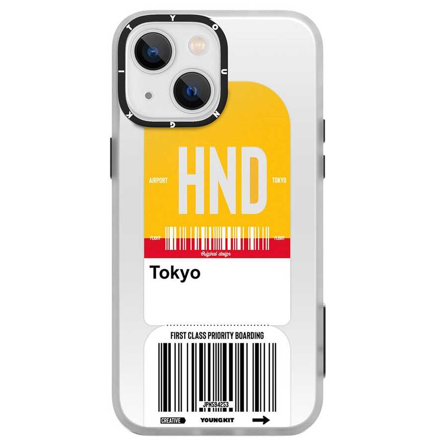 iPhone 13 Kılıf YoungKit Any Time Trip Serisi Kapak