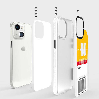 iPhone 13 Kılıf YoungKit Any Time Trip Serisi Kapak