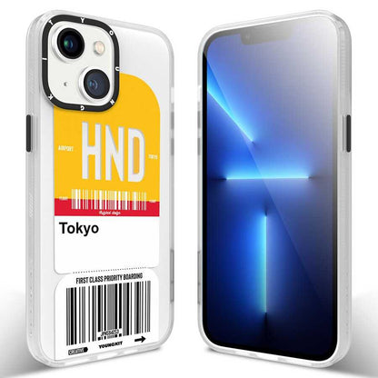 iPhone 13 Kılıf YoungKit Any Time Trip Serisi Kapak
