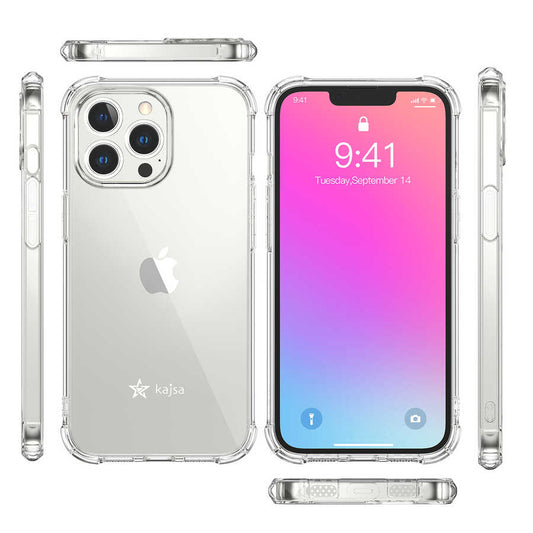 iPhone 13 Pro Max Kılıf Kajsa Transparent Kapak
