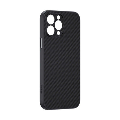 iPhone 13 Pro Max Kılıf Karbon Fiber Benks Hybrid Kevlar Kapak