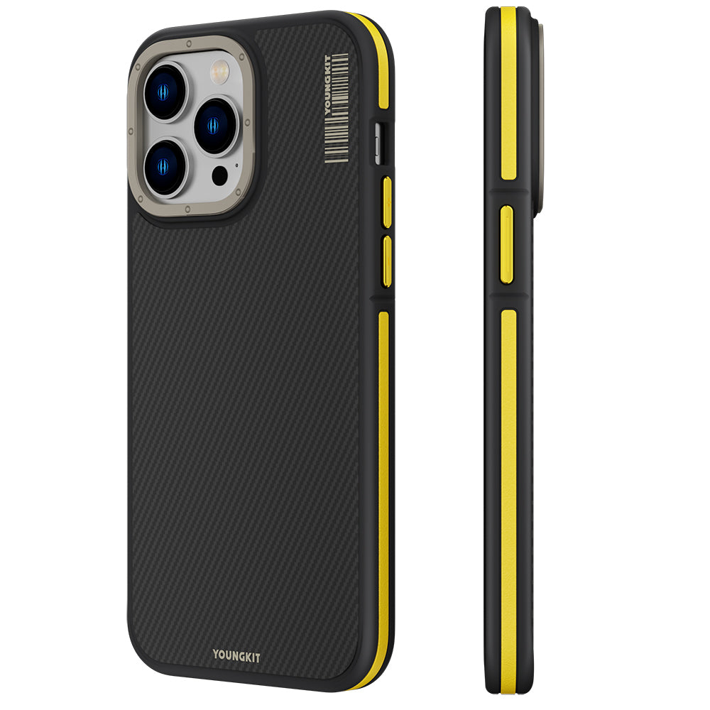 Apple iPhone 13 Pro Max Kılıf M-safe Şarj Özellikli YoungKit 600D Kapak