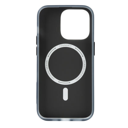 iPhone 13 Pro Max Kılıf M-safe Şarj Özellikli YoungKit Code Case Serisi Kapak