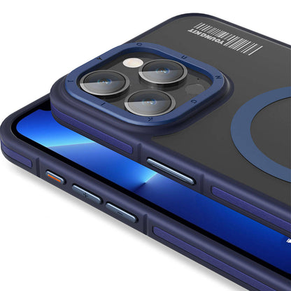 iPhone 13 Pro Max Kılıf M-safe Şarj Özellikli Youngkit Rock Sand Serisi Kapak