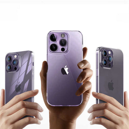 iPhone 13 Pro Max Kılıf Şeffaf Airbag Tasarımlı Wiwu ZCC-108 Concise Serisi Kapak