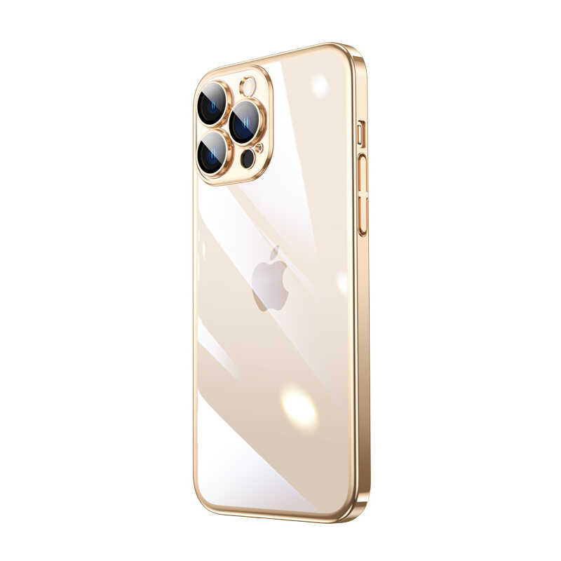 Apple iPhone 13 Pro Max Kılıf Sert PC Renkli Çerçeveli Zore Riksos Kapak