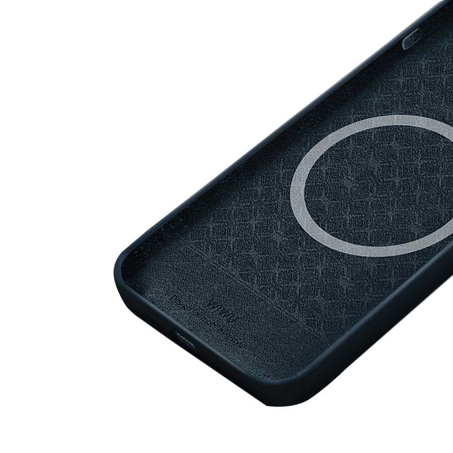 iPhone 13 Pro Max Kılıf Wiwu M-safe Magnetic Silikon Kapak
