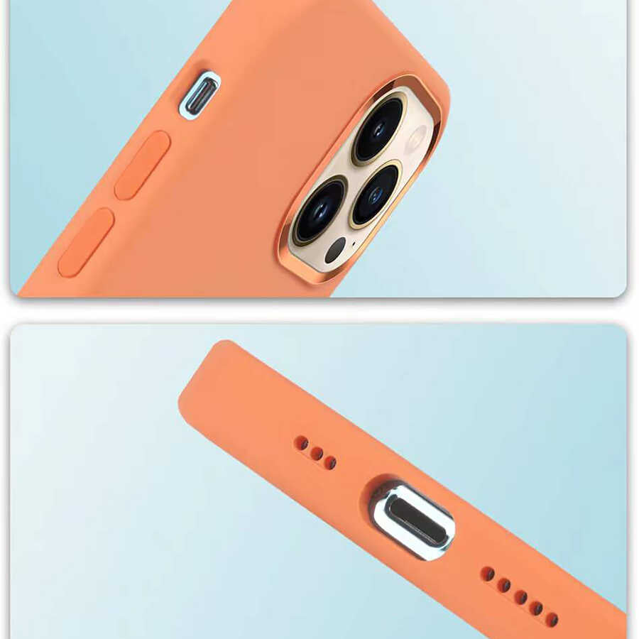iPhone 13 Pro Max Kılıf Wiwu M-safe Magnetic Silikon Kapak