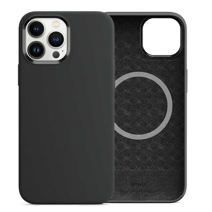 iPhone 13 Pro Max Kılıf Wiwu M-safe Magnetic Silikon Kapak