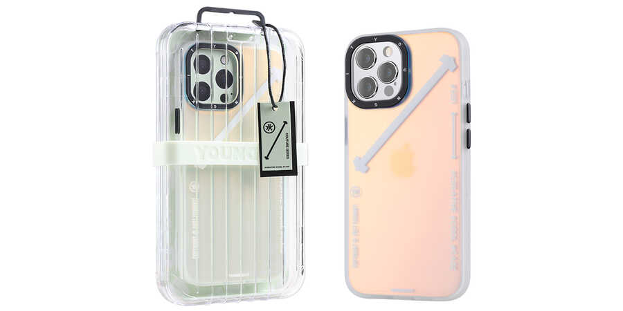 iPhone 13 Pro Max Kılıf YoungKit Fashion Culture Time Serisi Kapak