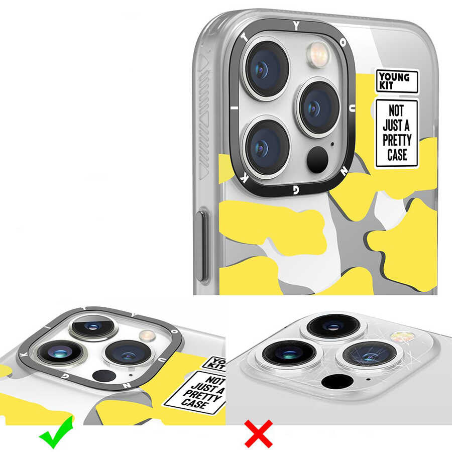 iPhone 13 Pro Max Kılıf YoungKit Kamuflaj Serisi Kapak