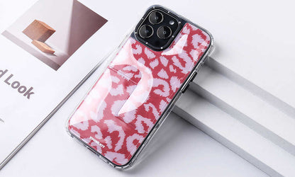 iPhone 13 Pro Max Kılıf YoungKit Leopard Article Serisi Kapak