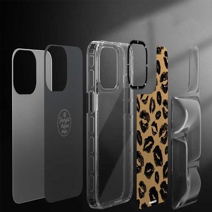 iPhone 13 Pro Max Kılıf YoungKit Leopard Article Serisi Kapak