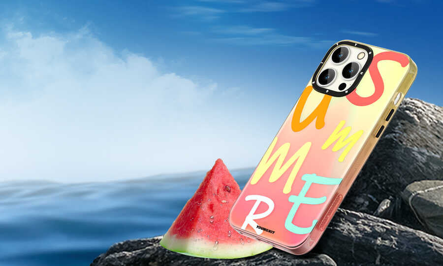 iPhone 13 Pro Max Kılıf YoungKit Summer Serisi Kapak
