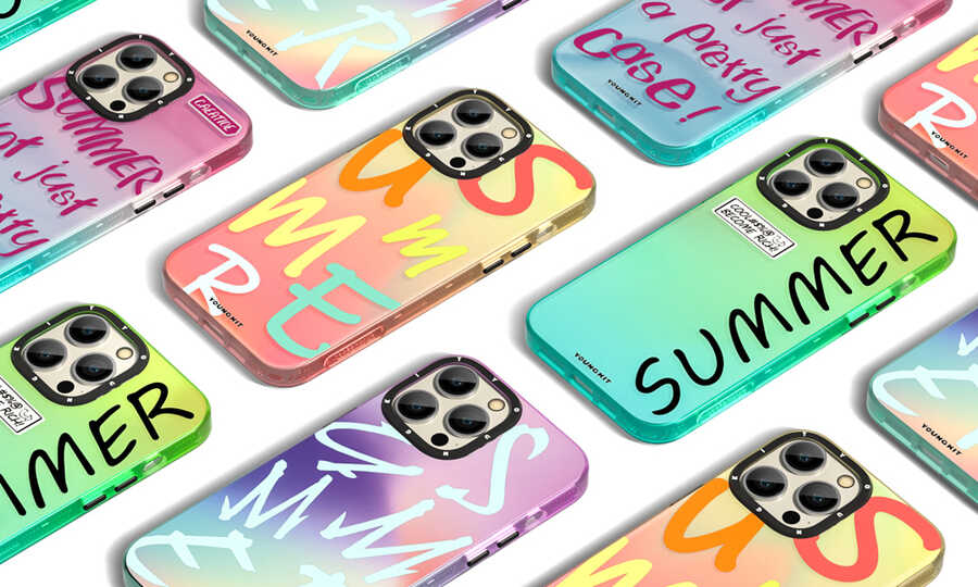 iPhone 13 Pro Max Kılıf YoungKit Summer Serisi Kapak