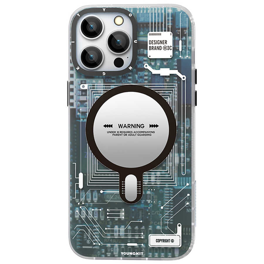 iPhone 13 Pro Max Kılıf YoungKit Technology Serisi Kapak