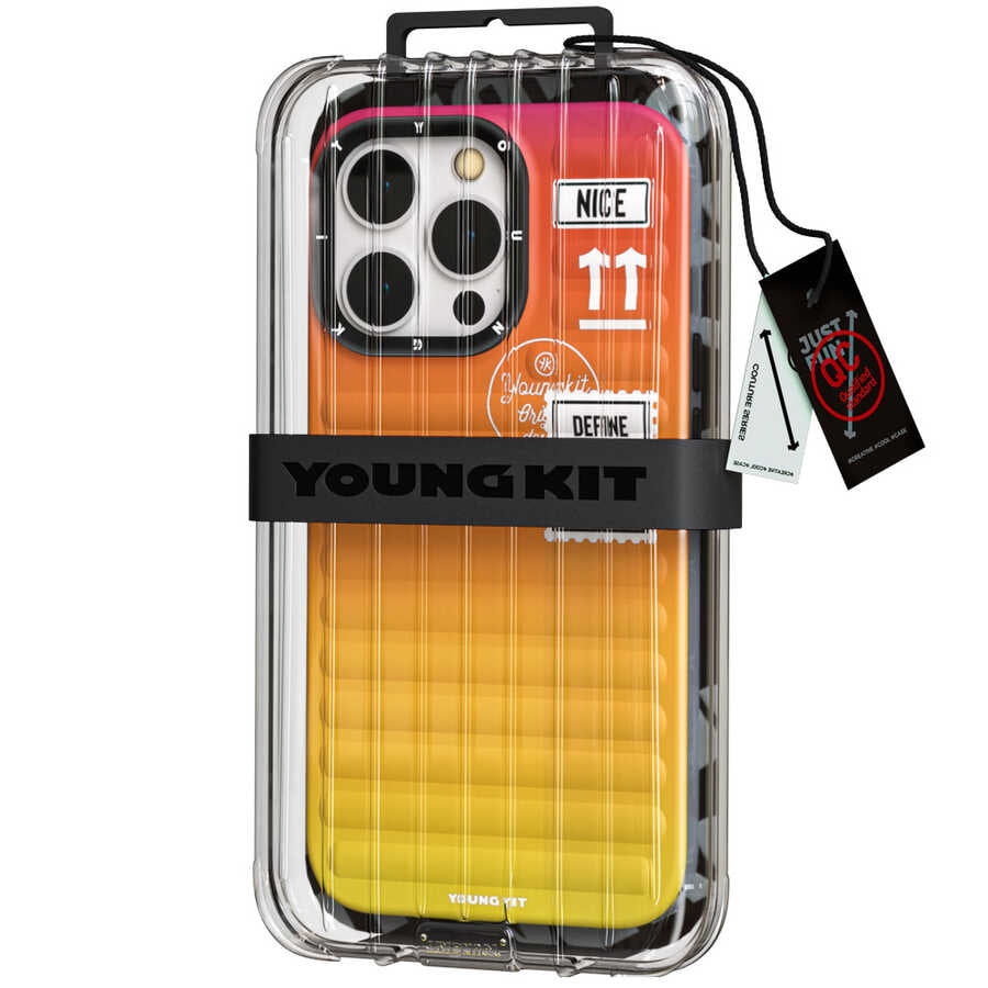iPhone 13 Pro Max Kılıf YoungKit The Secret Color Serisi Kapak
