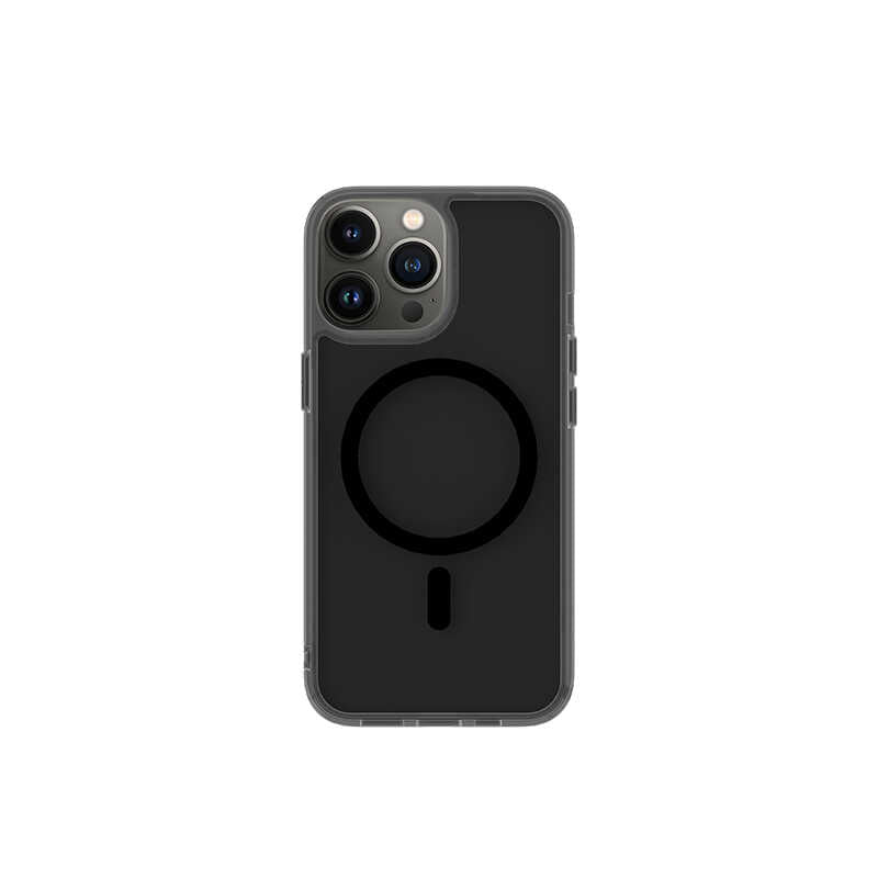 iPhone 13 Pro Wiwu M-safe Şarj Özellikli Lens Korumalı Şeffaf Silikon Kapak